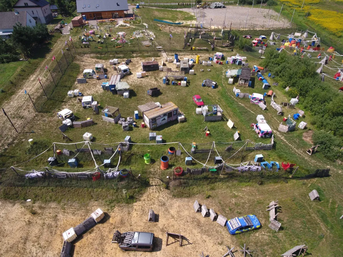 Arena Mocy z lotu ptaka - lokalizacja