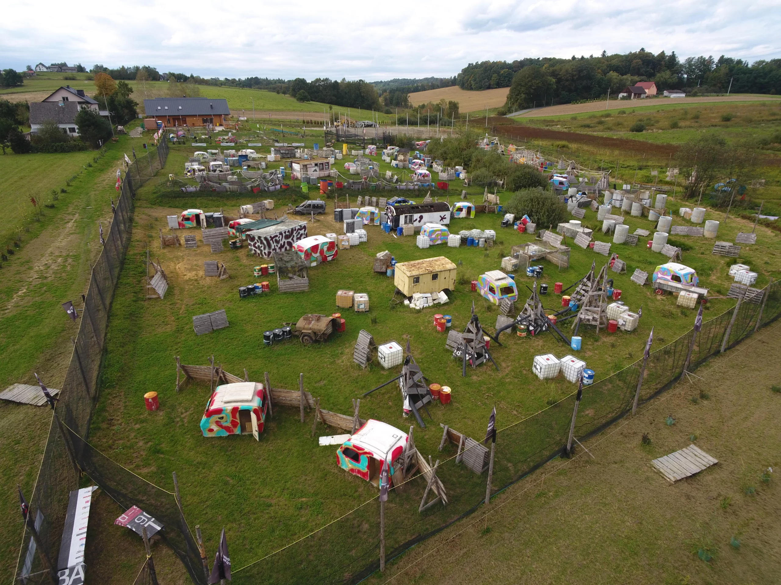 Lokalizacja Arena Mocy - Sieraków koło Krakowa
